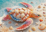 Ocean Shell Turtle Jigsaw Puzzle 1000 Pieces