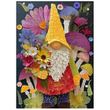 Flowers and Gnome Jigsaw Puzzle 1000 Pieces