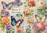 Butterfly Bloom Jigsaw Puzzle 1000 Pieces