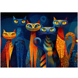 Psychedelic Rasing Jigsaw Puzzle 1000 Stücke