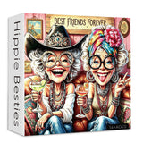 Hippie Besties Jigsaw Puzzle 1000 Pieces