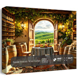 Sunlit Tuscan Wine Cellar Jigsaw Puzzle 1000 Pieces