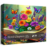 Chapapier floral puzzle 1000 pièces