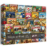 People at Work Jigsaw Puzzle 1000 Piece