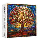 Vivid Tree of Life Jigsaw Puzzle 1000 Pieces