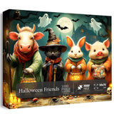 Halloween Friends Jigsaw Puzzle 1000 Pieces