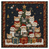 Cat Christmas Tree Jigsaw Puzzle 1000 Pieces
