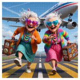 Wanderlust Grannies Jigsaw Puzzle 1000 Pieces