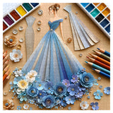 Fashion in Bloom Jigsaw Puzzle 1000 Piece