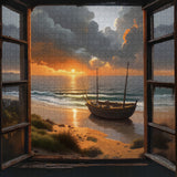Coastal View Jigsaw Puzzle 1000 Pieces