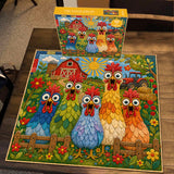 The Cluck Squad Jigsaw Puzzle 1000 Pieces