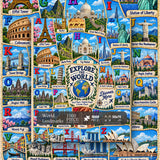 World Landmarks Jigsaw Puzzle 1000 Piece