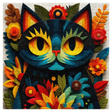 Color Bloom Cat Jigsaw Puzzle 1000 Pieces