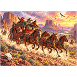 Wild West Journey Diamond Painting Kit