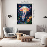 Jigsaw -Jigsaw -Jelzern von Neon Jellyfish 1000 Stücke