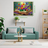 Chapapier floral puzzle 1000 pièces