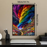 Rainbow Tornado Jigsaw Puzzle 1000 Pieces
