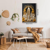 Sunflower Cityscape Jigsaw Puzzle 1000 Pieces