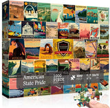 American State Jigsaw Puzzle 1000 pezzi