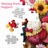 Sweet Love Chickens Jigsaw Puzzle 1000 Pieces