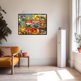 Twelve Farm Months Jigsaw Puzzle 1000 Piece