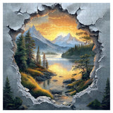 LakeCrack View Jigsaw Puzzle 1000 Pieces