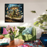 Fantasy Mushroom Book Jigsaw Puzzle 1000 Pieces