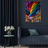 Rainbow Tornado Jigsaw Puzzle 1000 Pieces