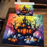 Spooky Manor Jigsaw Puzzle 1000 Pieces