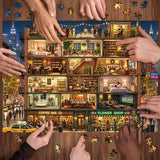 Home in Night Jigsaw Puzzle 1000 Piece