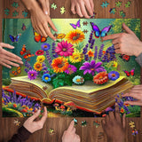 Chapapier floral puzzle 1000 pièces