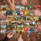 People at Work Jigsaw Puzzle 1000 Piece