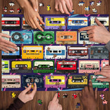 Vintage Cassette Tapes Jigsaw Puzzle 1000 Pieces