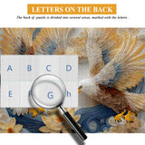 Quilled Twin Eagles Jigsaw Puzzle 1000 Pieces