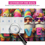 The Love Of Gnomes Jigsaw Puzzle 1000 Pieces