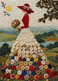 Button Skirt Jigsaw Puzzle 1000 Pieces