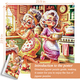 Baking Friends Jigsaw Puzzle 1000 Piece