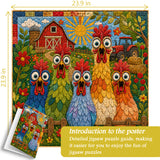 The Cluck Squad Jigsaw Puzzle 1000 Pieces