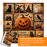 Halloween Quilt Jigsaw Puzzle 1000 Pieces