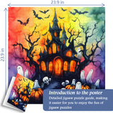 Spooky Manor Jigsaw Puzzle 1000 Pieces
