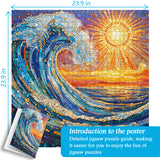 Sunshine and Waves Jigsaw Puzzle 1000 Pieces