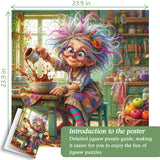 The Naughty Grandma Jigsaw Puzzle 1000 Pieces