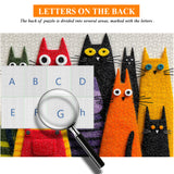 Cute Fuzzy Cats Jigsaw Puzzle 1000 Pieces