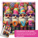 The Love Of Gnomes Jigsaw Puzzle 1000 Pieces