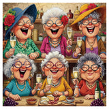 Tipsy Time with Besties Diamond Painting Kit