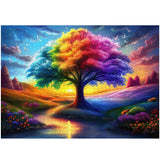 Arcobaleno albero della vita puzzle puzzle 1000 pezzi
