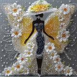 Butterfly Lady Jigsaw Puzzle 1000 Pieces