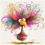 Psychedelic Rasing Jigsaw Puzzle 1000 Stücke