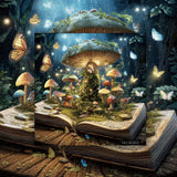 Fantasy Mushroom Book Jigsaw Puzzle 1000 Pieces