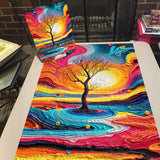 Impasto Art Tree Jigsaw Puzzle 1000 Pieces